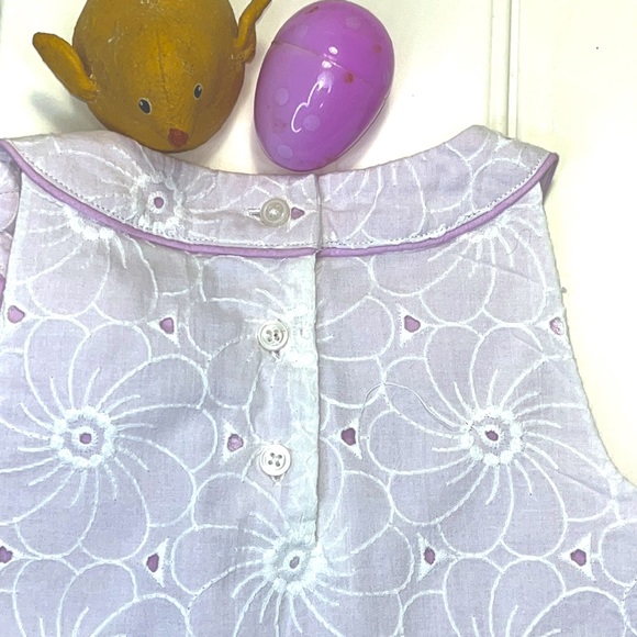 Janie and Jack Sleeveless Floral Lace Top 2T - Picture 8 of 11